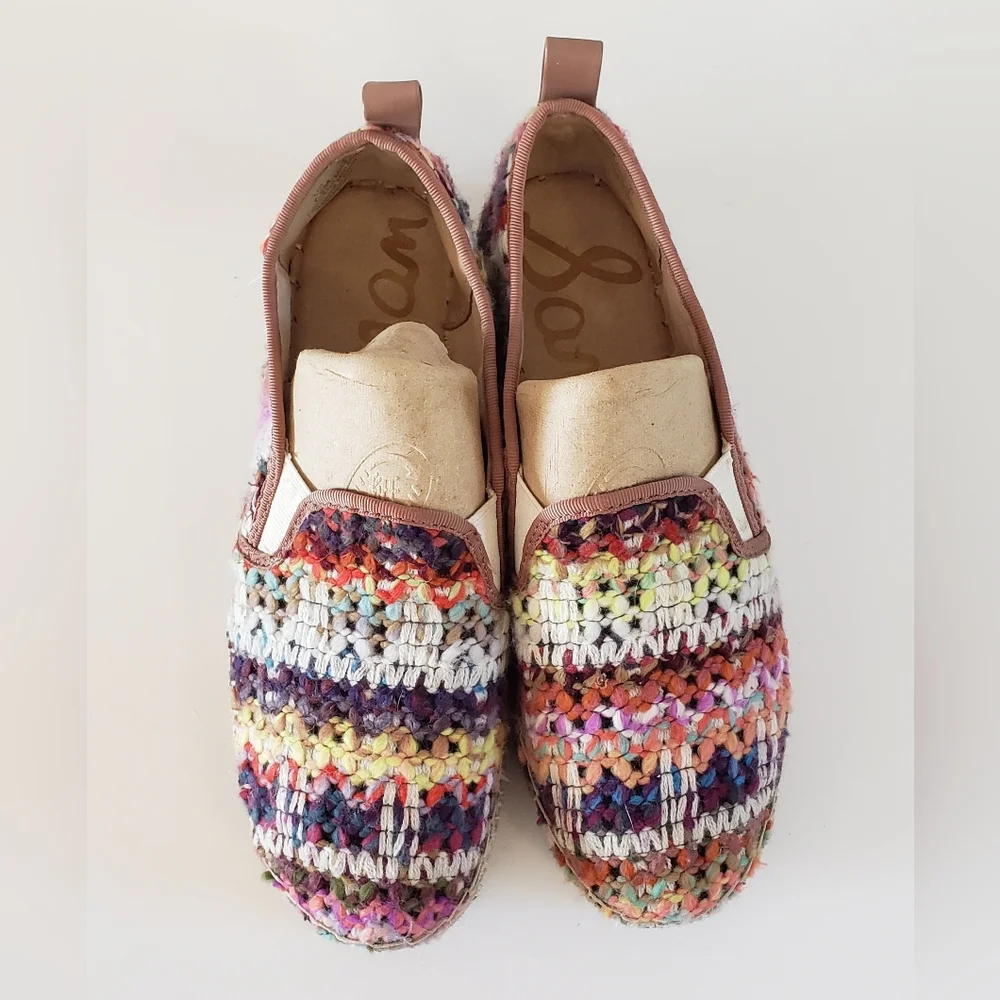 Sam Edelman Carrin Women's Multi colored Espadrille Size 7.5